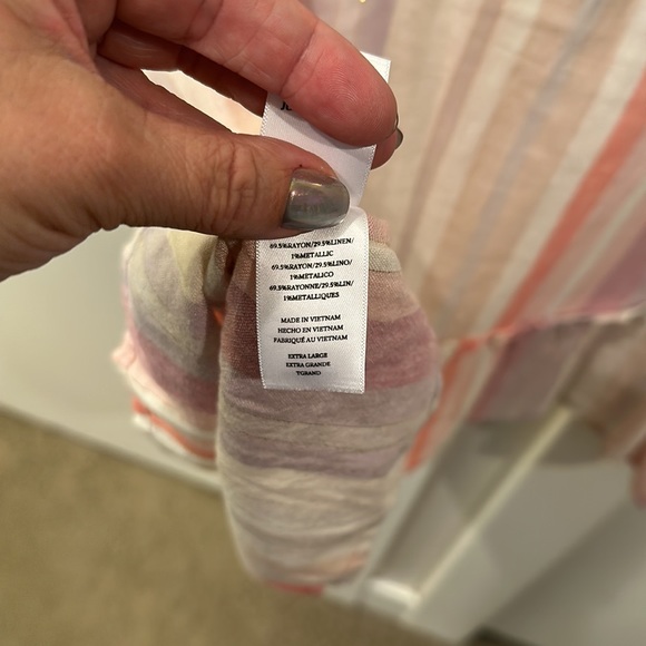 NWT Rails Flutter Rayon/Linen Tank - XL - Picture 4 of 4